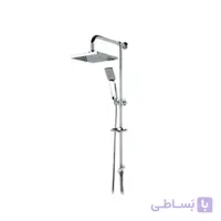 علم دوش حمام یونیورست راسان مدل راشا کروم RASSAN
