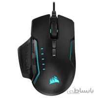 ماوس مخصوص بازی کورسیر مدل GLAIVE RGB PRO ا Corsair GLAIVE RGB PRO Gaming Mouse
