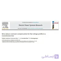 Beta(Phase constant) compensation for the voltage profile in a transmission line