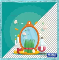 طرح وکتور سفره هفت سین
