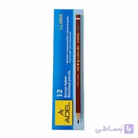 مداد مشکی عادل مدل llama بسته 12 عددی