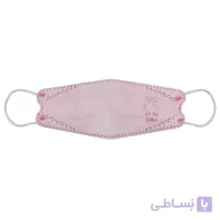 ماسک سه بعدی 4 لایه KF94 بسته 25 عددی صورتی