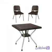 ست میز و صندلی 4 نفره حصیر بافت ناصر پلاستیک کد 623 881