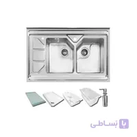 سینک ظرفشویی روکار اخوان مدل 378