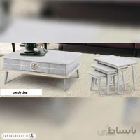 ست میز جلومبلی عسلی پاریس