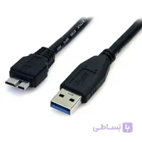 کابل هارد اکسترنال تایپ سی میکرو کی نت پلاس 1.5 متری   knet plus USB3.0 type c to Micro USB3.0 Cable