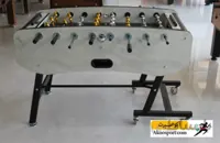 فوتبال دستی تاشو لمه طرح سنگ سفید Olympic