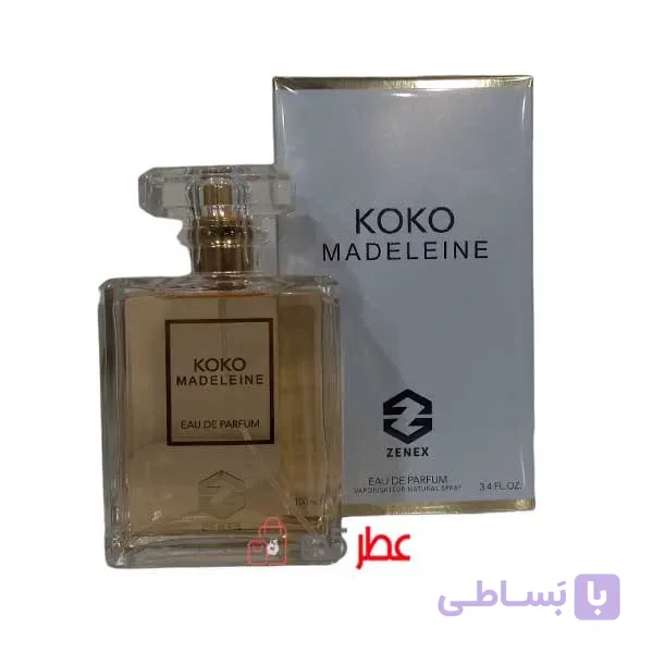 ادکلن زنانه زنیکس Zenex Koko Madeleine حجم 100 میل "شنل کوکو مادمازل"
