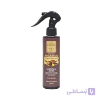 ماسک مو دوفاز کراتینه هانادی مدل روغن آرگان
