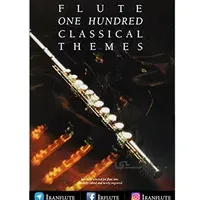 کتاب نت فلوت | 100 قطعه کلاسیک معروف برای فلوت 100Classical themes for flute