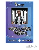 خرید اسکین برچسب برای PS4 طرح بازی Ronaldo