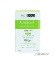 پن کنترل کننده چربی فیس دوکس سری آکنه زوم 100 گرمی ا Facedoux Acnesome Syndet Bar 100 gr