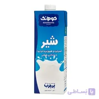 شیر استریل 1 لیتر پر چرب- باکس 10 عددی