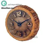 ساعت دیواری طرح چوب الیپس کد 330