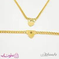 ست دستبند و گردنبند زنانه طرح تیفانی