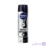 اسپری ضد تعریق مردانه نیوآ مدل Black & White X5 ANTI حجم 150 میلی لیتر