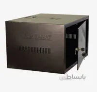 رک دیواری 7 یونیت عمق 45 کبیر صنعت با فن و پاور ماژول