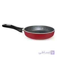 تابه تک دسته سایز 18 گرانیتا زرشکی زرساب کد GT-218R