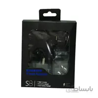 شارژر s8 سامسونگ تایپ سی type c ا SAMSUNG CHARGER S8 TYPE C