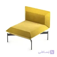 مبل تک نفره دسته پشت مدل puzzle هلگرقیمت بدون احتساب روکش