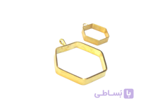 قاب نیم ست شش ضلعی