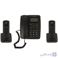 تلفن رومیزی بیسیم و باسیم موتورولا مدل سی 4201 اچ