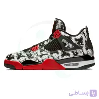 کفش بسکتبال مردانه نایک طرح اصلی Nike Air Jordan 4 Black Red