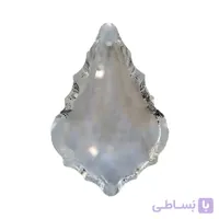 آویز برگی یک رو سفید