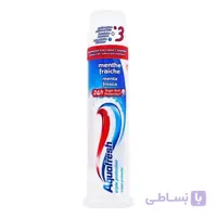 خمیر دندان آکوا فرش Aquafresh مدل Fresh Minty حجم ۱۰۰ میل