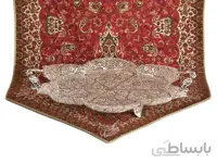 سینی شش قل ملیله کاری