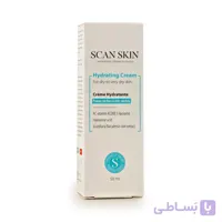 کرم آبرسان و مرطوب کننده پوست خشک و خیلی خشک اسکن اسکین ا Scan Skin Hydrating Cream for Dry to Very Dry Skin