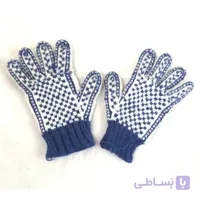 دستکش پشمی دستباف سنتی کردستان کد 138 سایز M