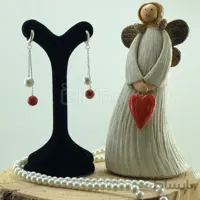 گوشواره نقره مرواریدخور