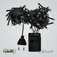 ریسه سوزنی نور مولتی بند مشکی
