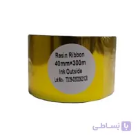 ریبون چاپ لیبل پرینتر Resin 40mm*300m