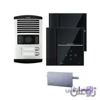 پکیج 2 واحدی کامل آیفون تصویری الکتروپیک 592 / 1086 مشکی