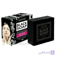 صابون روشن کننده بلک Black دکتر راشل Dr.Rashel وزن 100 میل