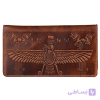 کیف پول کتی چرم طبیعی مردانه مدل LWS47-2