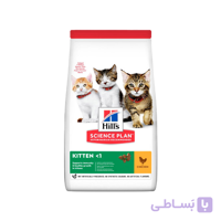 غذای خشک گربه هیلز مدل Kitten طعم مرغ وزن 1.5 کیلوگرم