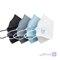 ماسک سه بعدی رسپی نانو N99 سری Classic جعبه 25 عددی