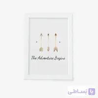 تابلو مدرن تیر طلایی