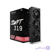 کارت گرافیک xfx amd radeon rx 6900 xt swft 319 ا کارت گرافیک XFX AMD Radeon RX 6900 XT SWFT 319