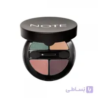 سایه چشم نوت سری Luminoussilk شماره 02 پالت 4 عددی ا LUMINOUS SILK QUATTRO EYESHADOW NOTE