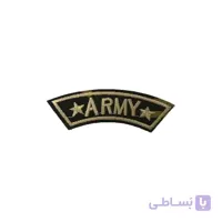 اتیکت لباسی طرح ارتشی کد 1435E