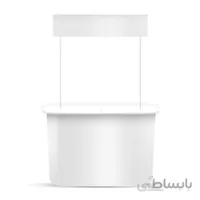 میز کانتر بزرگ مدل تاجدار سایز 90×210