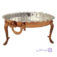 شیرینی خوری مسی پایه بلند سایز 4 توت کالا tootkala 1459