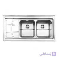 سینک 762/60 استیل البرز روکار فانتزی