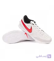 کفش فوتسال نایک تمپو های کپی Nike Tiempo Legend VIII Academy IC White Red Black