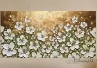 تابلو دکوراتیو برجسته گل