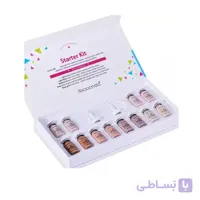 پک ترکیبی کوکتل تقویت کننده و کرم پودر دائم 12 عددی بی بی گلو ایبسندس کره ای اورجینال ibcccndc
